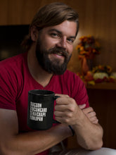 Outlaw at a Western Crossroad - 15oz Black Glossy Mug